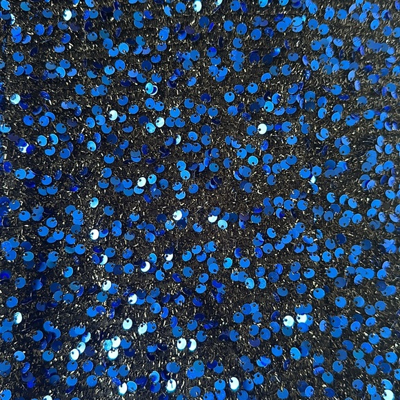 Blue SHEIN Sequin Dress - Picture 6 of 7